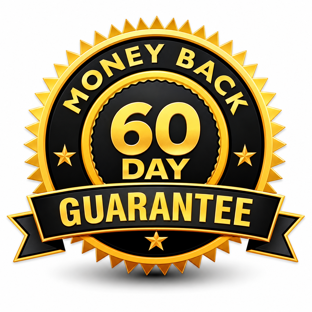 60-day money-back guarantee